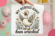 Spring Silly Goose PNG, an Illustration by OK Design (Thumbnail 1 of 6)