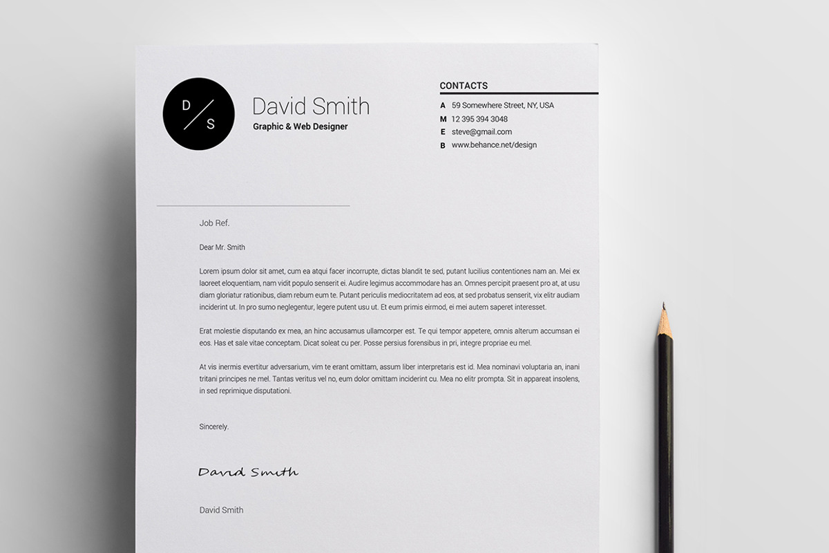 Resume / CV - Essence, a Resume Template by 3Angle (Photo 3 of 5)