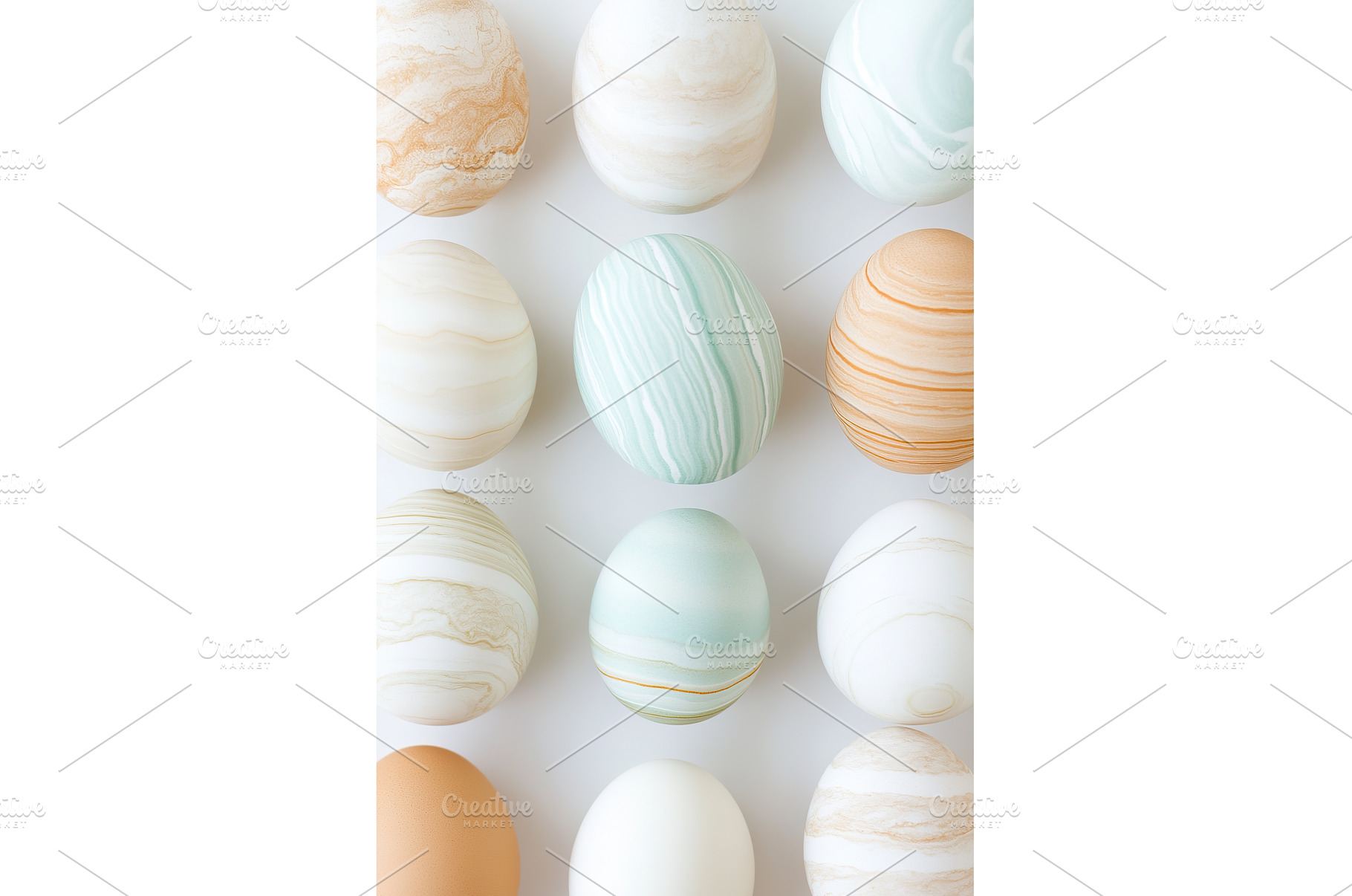 Pastel spherical patterns: aesthetic, an Abstract Photo by Lermont51