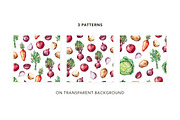 Beetroot Soup+Watercolor Ingredients, an Illustration by Olga Olmix (Thumbnail 5 of 9)