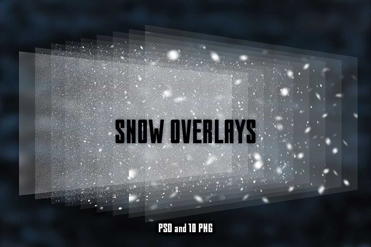 Real snow overlays for your photos, a Texture Graphic by RM_design (Photo 1 of 5)