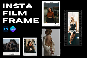 Polaroid frames | Film frame overlay