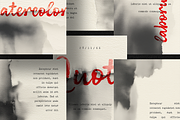 Minimal Watercolor Instagram Posts, a Social Media Template by Filip Studio (Thumbnail 4 of 4)
