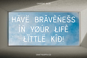 Campeno Blur, a Sans Serif Font by Craft Supply Co. (Thumbnail 6 of 8)