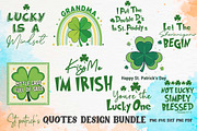 St Patrick's Irish Clover SVG Bundle, an Object Graphic by FiveStarCrafting (Thumbnail 1 of 5)