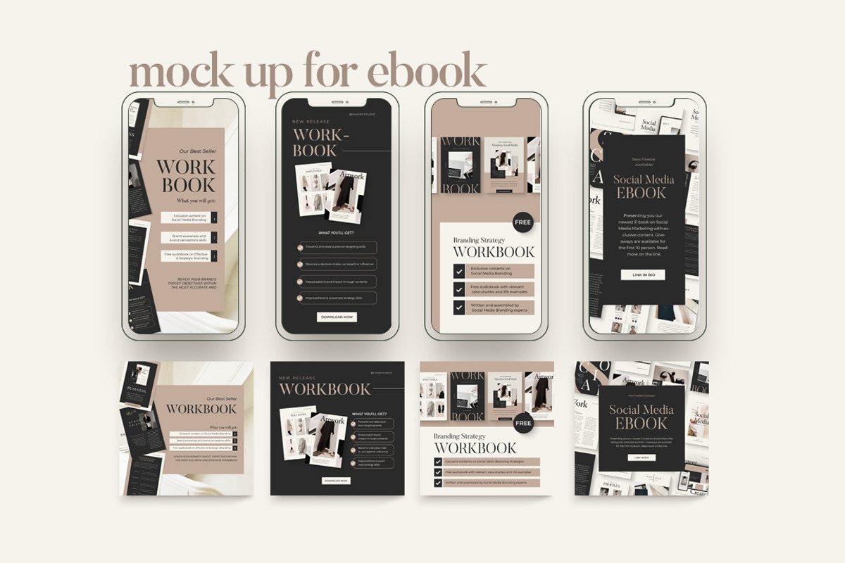 Product Mockup Instagram CANVA PS, a Social Media Template by Eviory (Photo 10 of 12)
