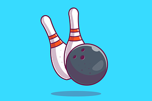 9 SPORT OBJECTS ILLUSTRATION