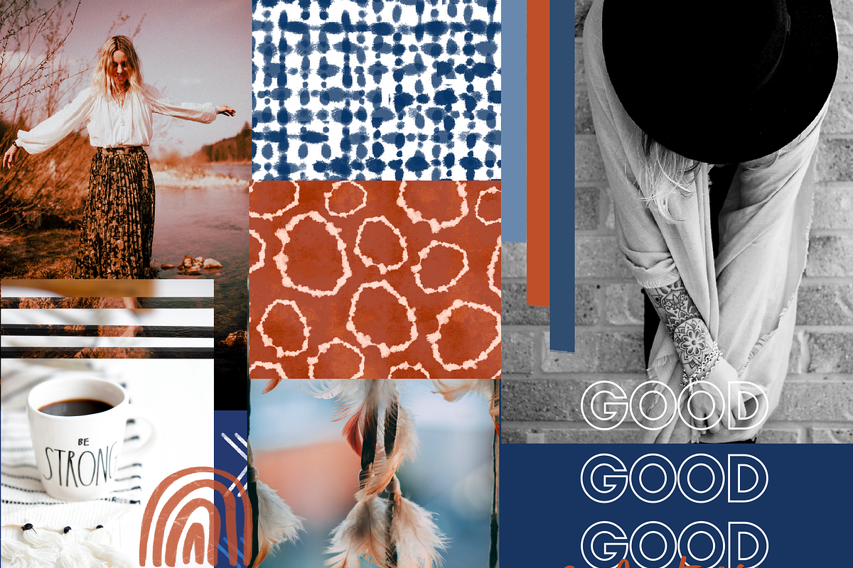 Indigo Tie Dye Brushes for Procreate, a Brush Add-On by OkayAnnie Designs (Photo 6 of 12)
