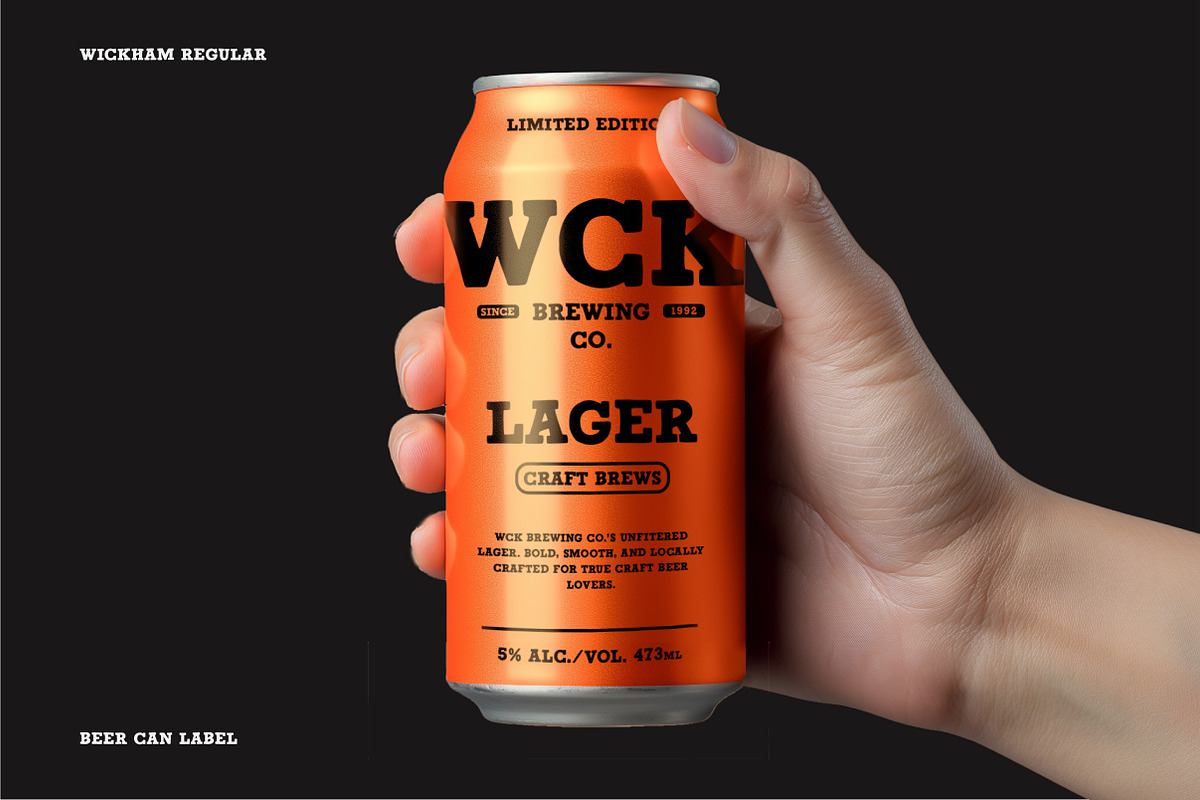 WICKHAM - Handmade Slab Serif Font, a Slab Serif Font by cd-design.co (Photo 9 of 11)