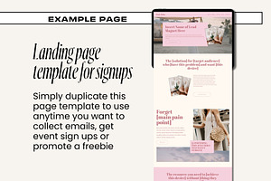 Squarespace - Pink Boho