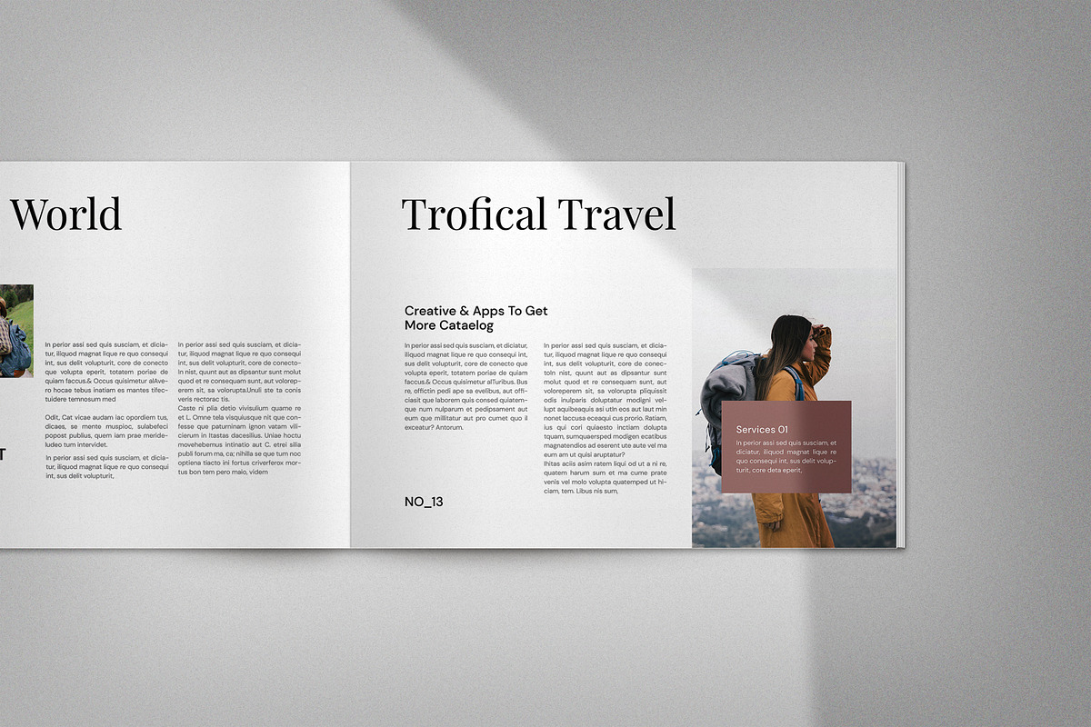 Beach Brochure Template, a Brochure Template by Creatiya Type (Photo 5 of 7)