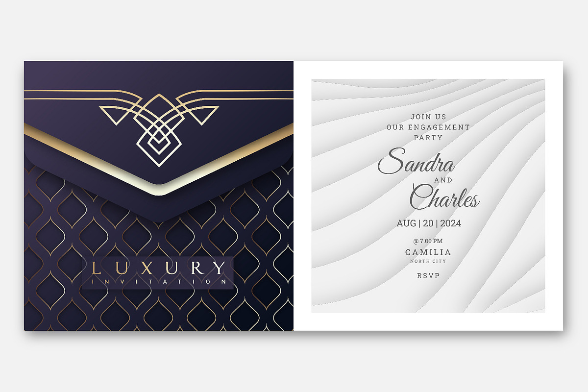 175+ Abstract Vector Invitations, an Invitation Template by M6 Gallery (Photo 112 of 126)