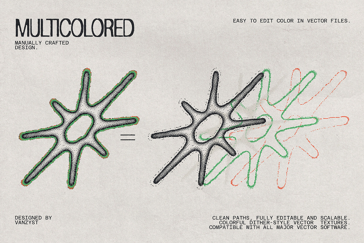 Stochastic Archive Collection, a Graphic by Vanzyst (Photo 9 of 14)