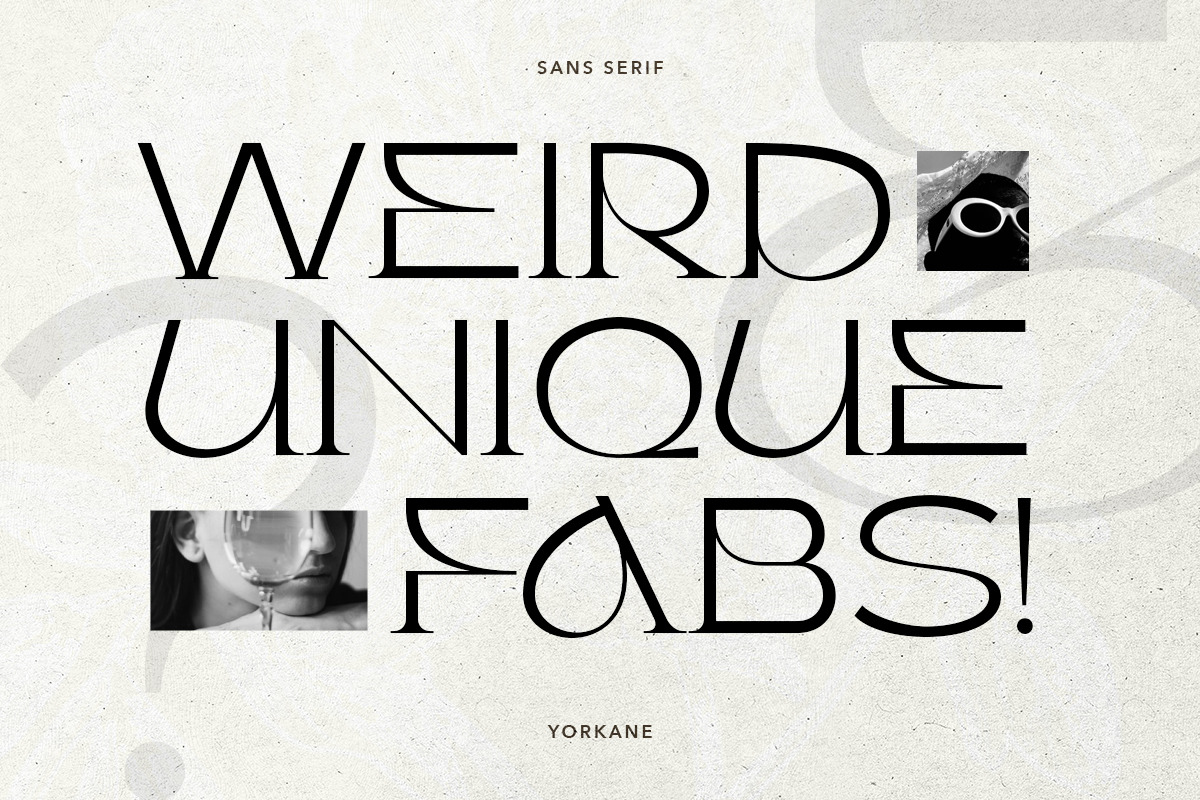 Yorkane - Stylish Half Serif, a Serif Font by Sarid Ezra (Photo 2 of 11)