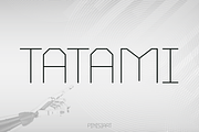 TATAMI, a Font by Pinisi ART (Thumbnail 1 of 10)