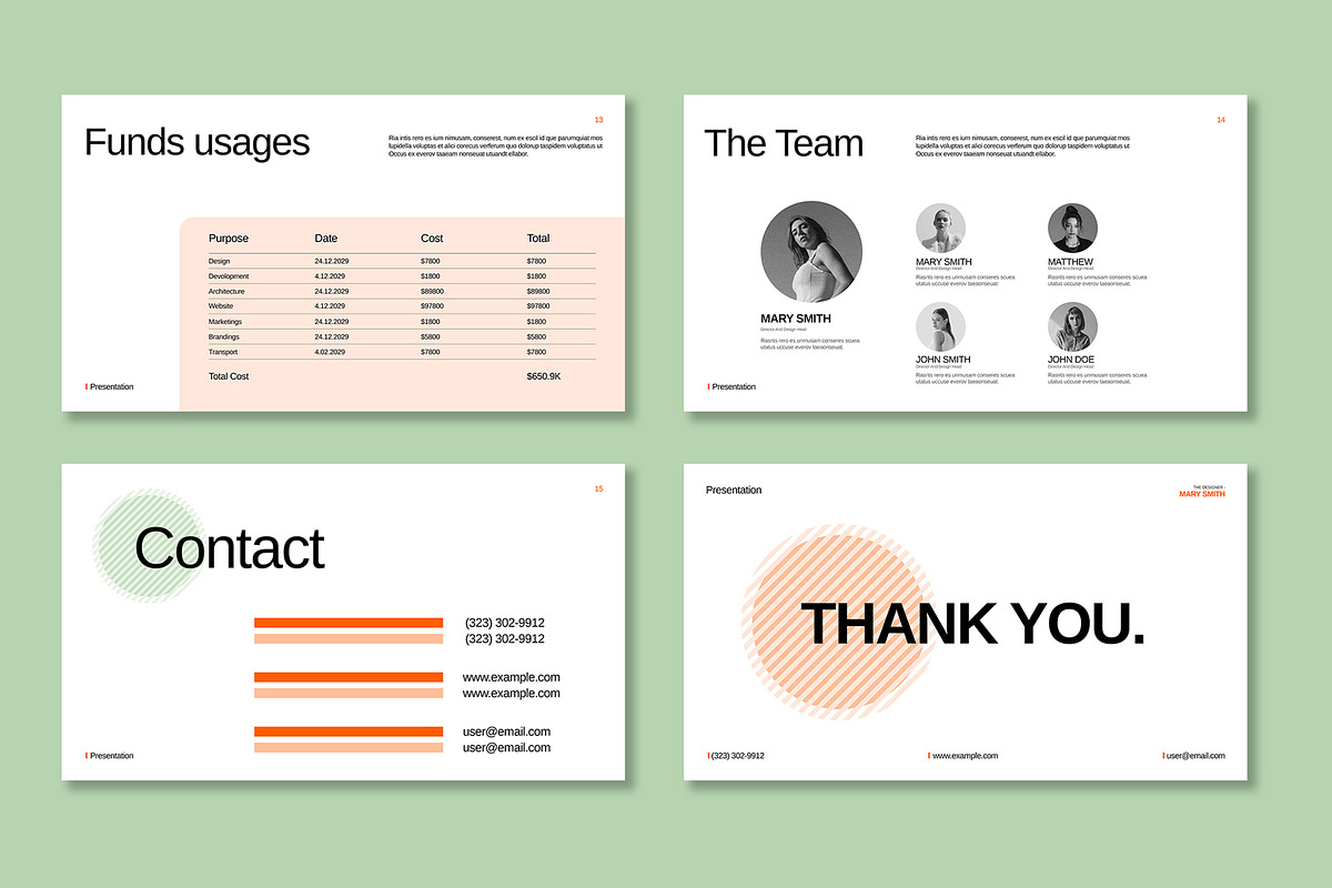 Investor Pitch Deck Presentation, a Presentation Template by Mighty-Slide (Photo 5 of 5)