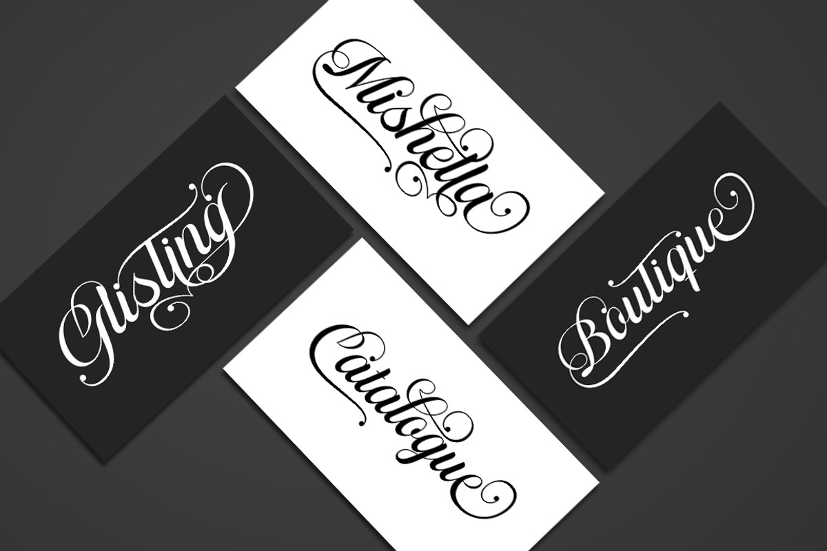 Distory Script, a Script Font by Letter Fresh (Photo 7 of 10)