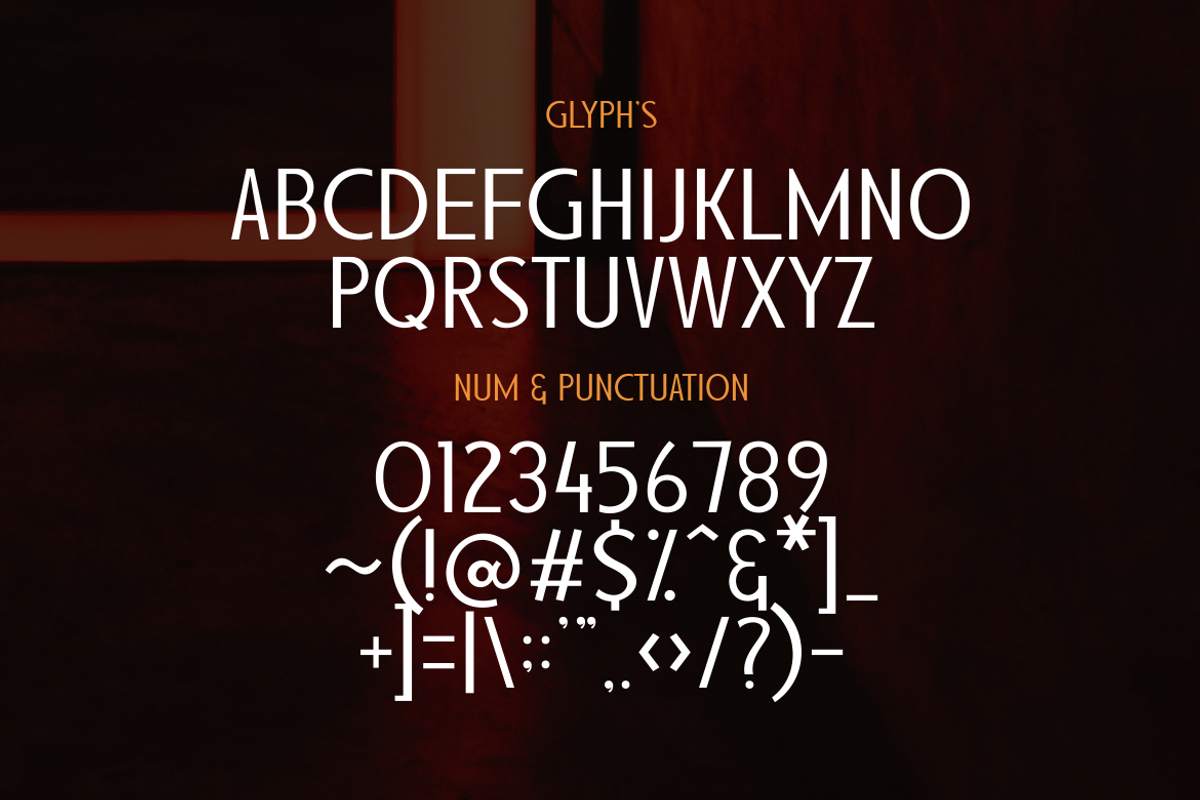 RESMIKA - Slim Fit Font, a Sans Serif Font by Monoletter Studio (Photo 4 of 4)