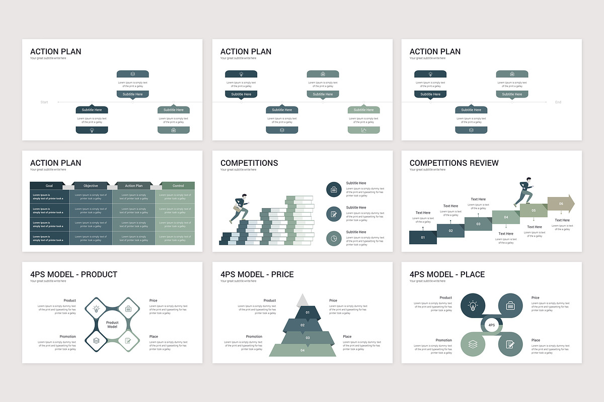 Strategy PowerPoint Template, a Presentation Template by TemplatesForest