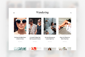 Wandering - A Comprehensive Blog