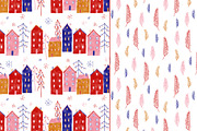 Vivid Christmas Cliparts & Patterns, a Seasonal Illustration by OkPen (Thumbnail 5 of 13)