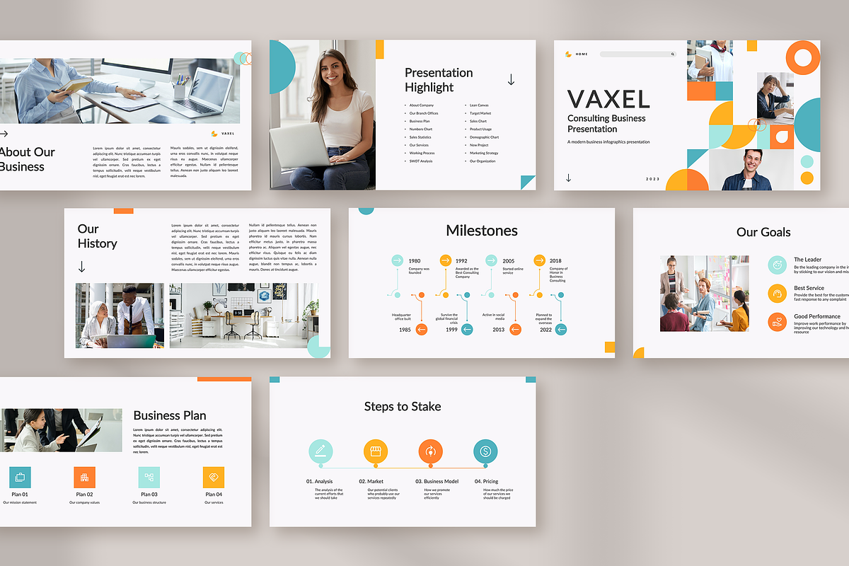 Vaxel - Modern Webinar Presentation, a Presentation Template by peterdraw (Photo 33 of 34)