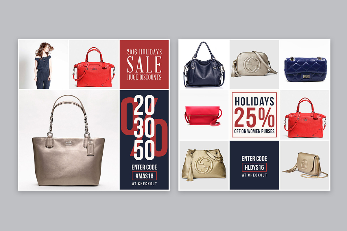 Christmas Sale Social Media Layouts, a Templates & Theme by Medialoot (Photo 3 of 6)