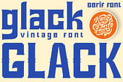 Glack – Serif Vintage Font, a Serif Font by kangfont Studio (Thumbnail 9 of 11)