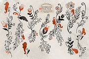 Thumbelina Folk Tale, a Pattern Graphic by Arie Clares (Thumbnail 7 of 9)