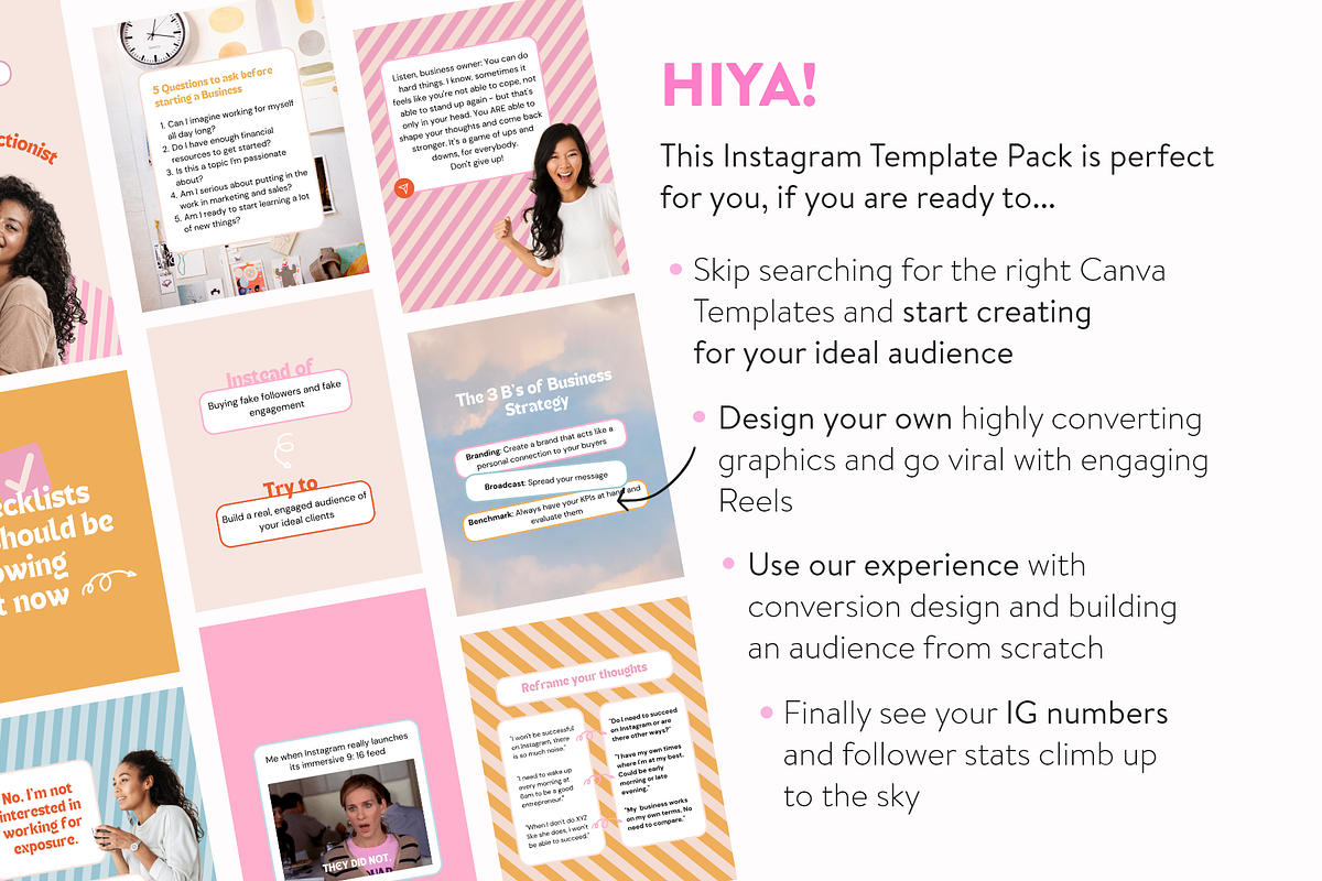 Instagram Audience Creator Posts, a Social Media Template by My Social Boutique (Photo 8 of 8)