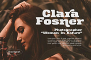 Sernest Display, a Sans Serif Font by Letterhend Studio (Thumbnail 6 of 10)