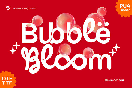 Bubble Bloom – Playful Rounded Font