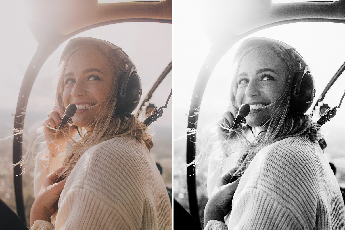 10 MONOCHROME Lightroom Presets, a Preset Add-On by CCPreset (Photo 2 of 4)
