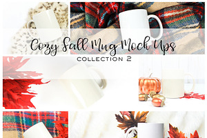 Cozy Fall Mug Mock Ups | Coll. 2