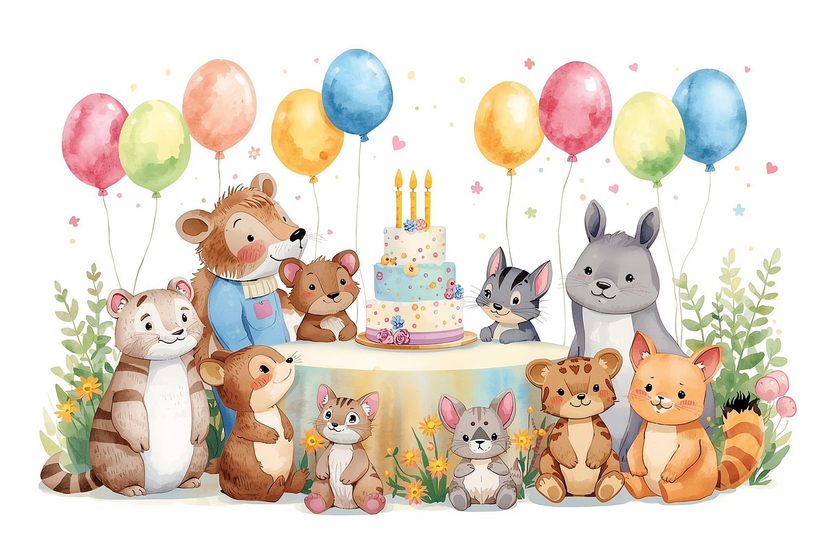 Party birthday Party  Bundle, a Graphic by Gaye Art (Photo 16 of 17)