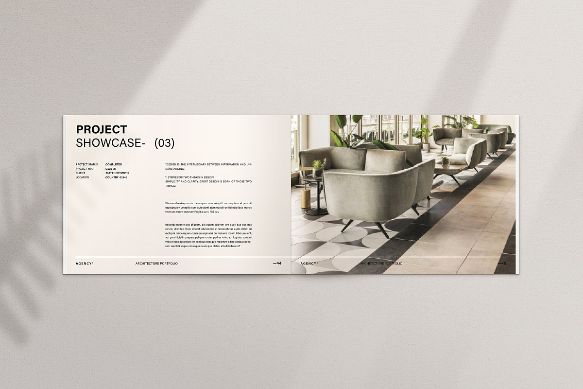 Architecture Portfolio Template, a Brochure Template by ArtisanaAura (Photo 19 of 22)