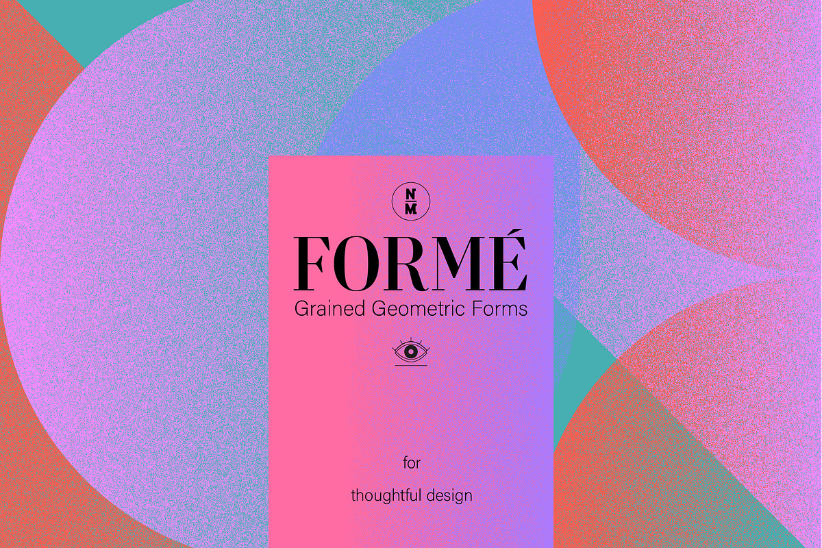 Formé – A Study in Shape and Texture, a Texture Graphic by Neatly Made Studio (Photo 1 of 18)