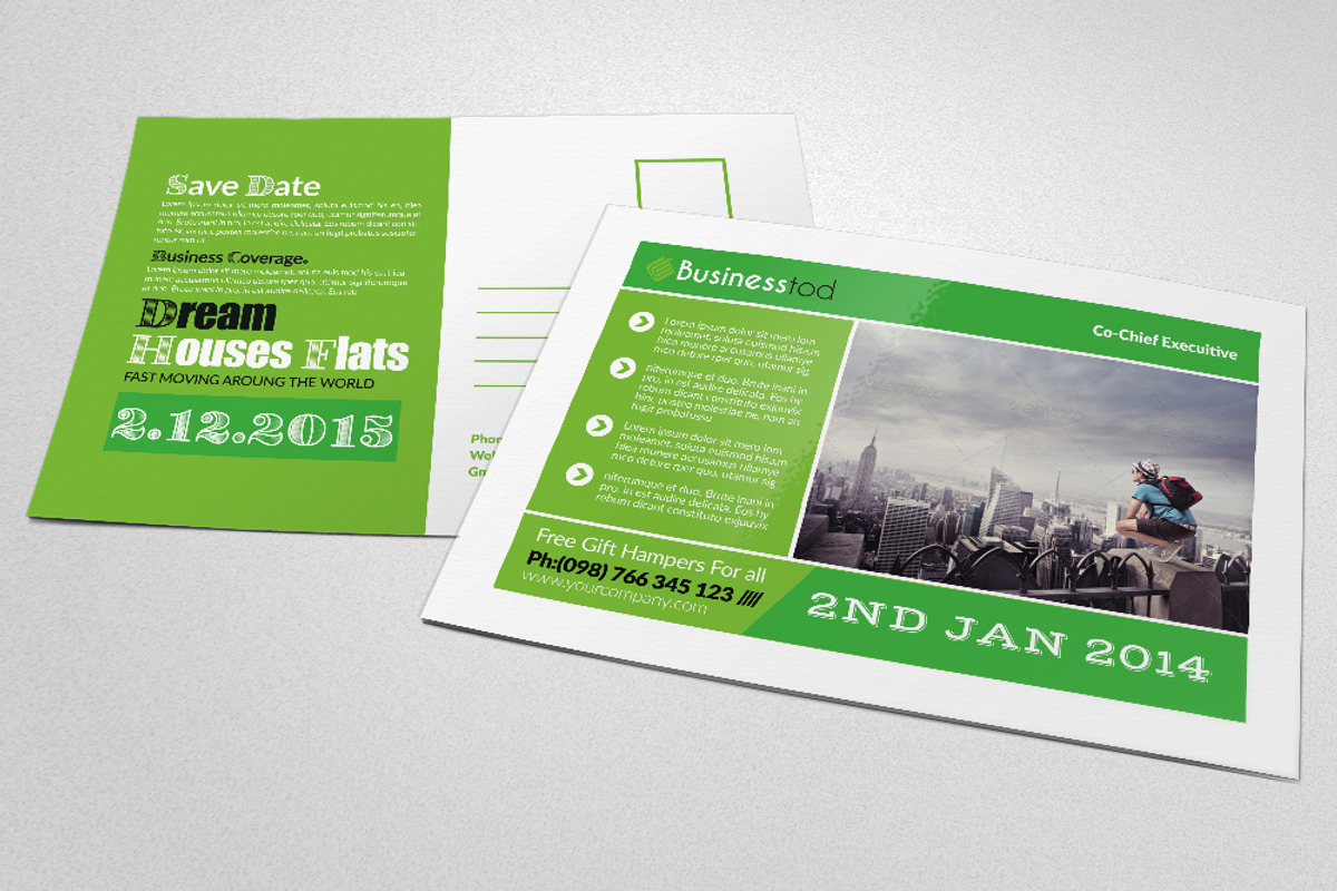 World Tour Travel PostCard, a Card Template by Business Flyers (Photo 2 of 4)