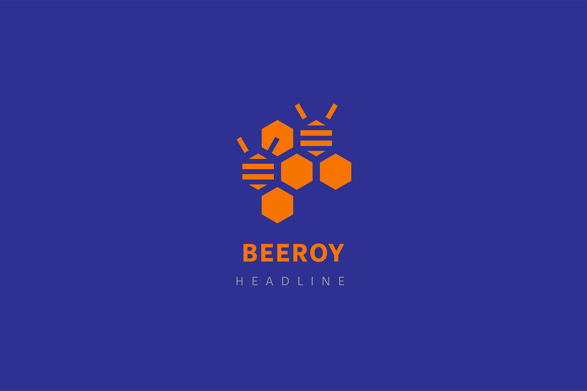 Beeroy logo template., a Branding & Logo Template by Anton Akhmatov (Photo 3 of 3)