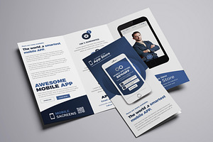 Mobile App Trifold Brochure