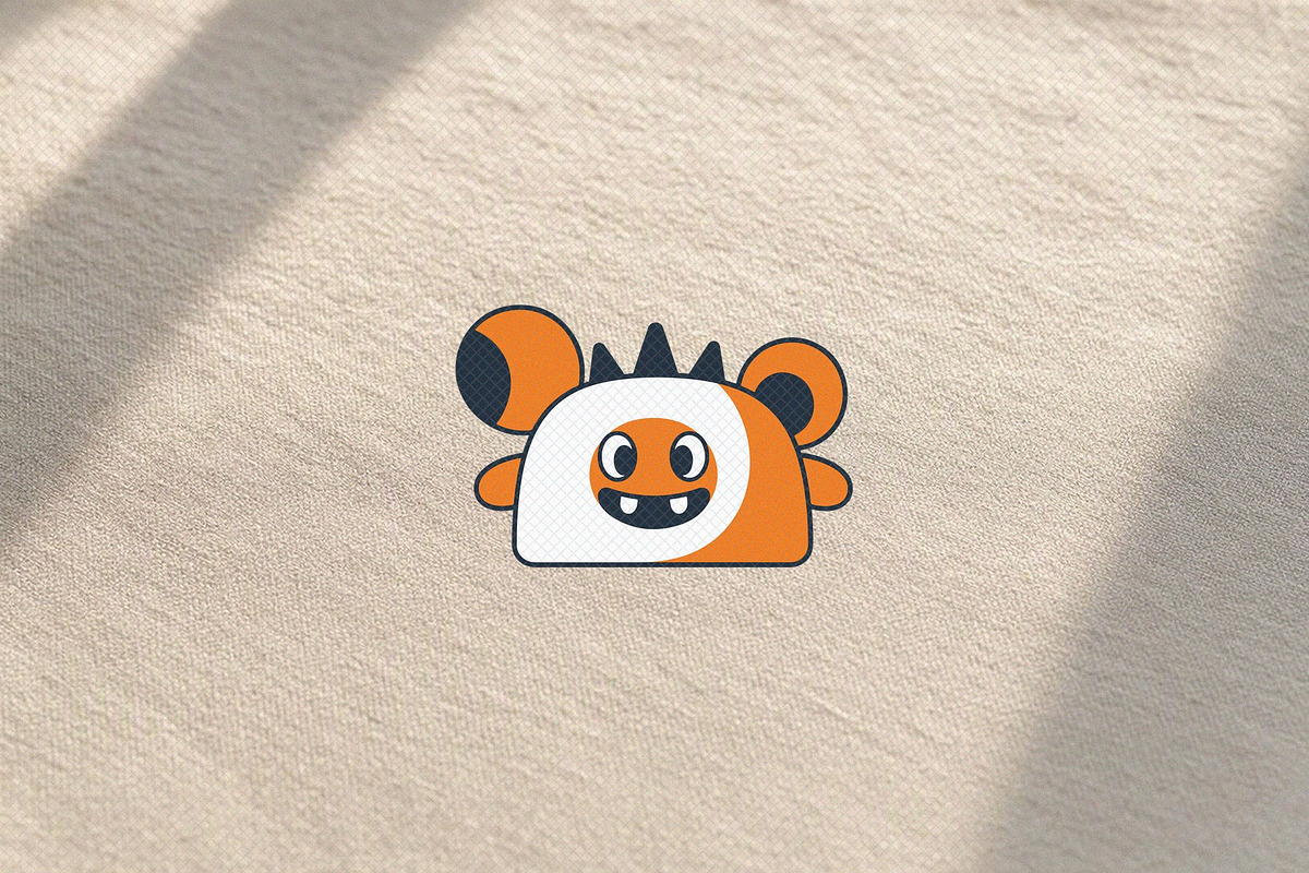 Cute Monster Character, a Decorative Illustration by Vectorium Studio (Photo 2 of 3)