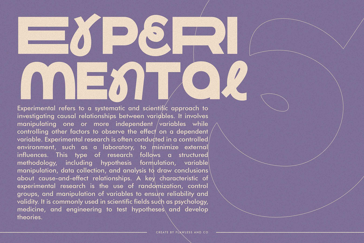 Monundrum - Combination Font, a Font by Flawless And Co (Photo 2 of 10)