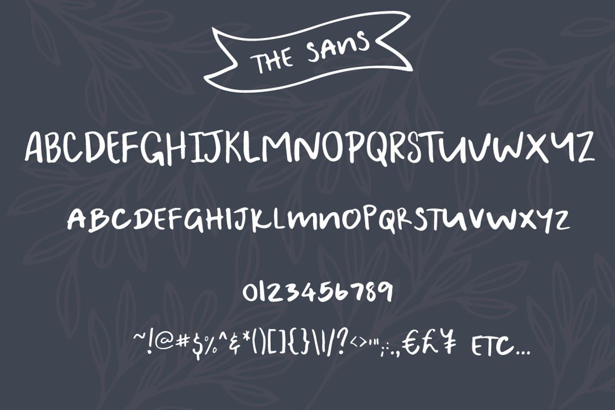 A Bientot | Font Duo with Bonus Logo preview 4