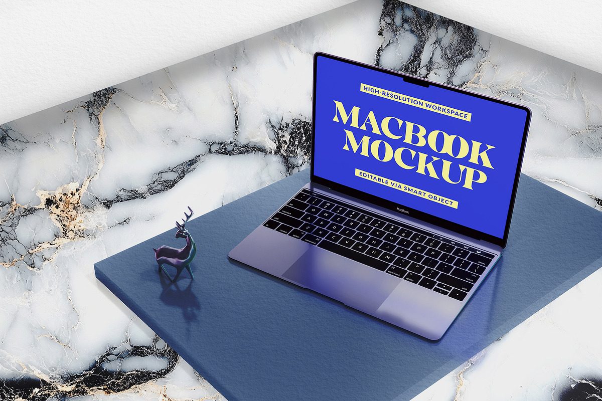 Macbook Mockup, a Mac Mockup by Morand Union (Photo 2 of 7)