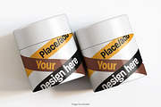Mini paper tube mockup bundles, a Packaging Mockup by Ambo Ampeng (Thumbnail 24 of 36)