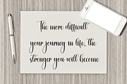Water | Script Font, a Handwritten Font by Scratchones (Thumbnail 3 of 9)