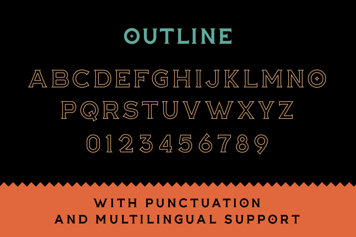 The Buntro Typeface (+EXTRA) preview 8