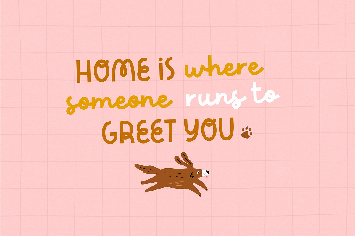 Naughty dogs | Font duo, a Script Font by AngelinaKovel (Photo 2 of 16)