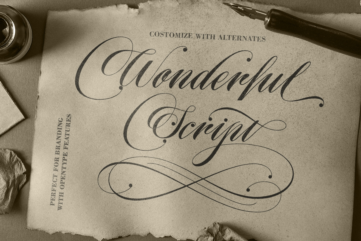 Rhampdone, a Script Font by HKL Studio (Photo 8 of 9)
