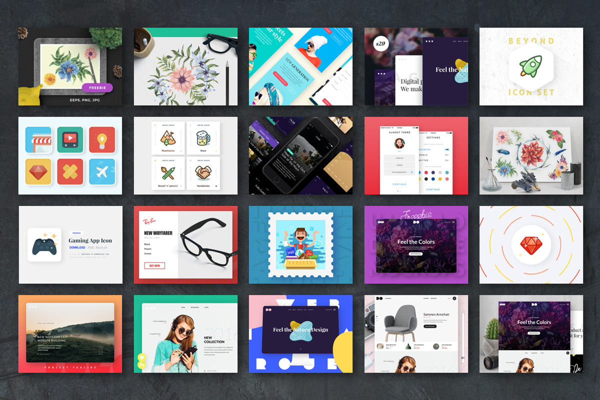 Download Launch Booster UI Kit